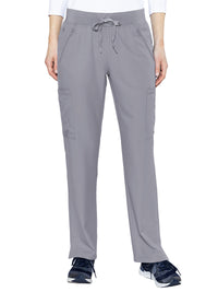 Women's 4-Pocket Jersey-Knit Waistband Pant - 2702 - Cloud