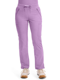 Women's 4-Pocket Jersey-Knit Waistband Pant - 2702 - Lilac