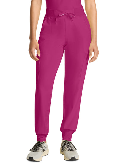 Women's 6-Pocket Jersey-Knit Waistband Jogger Pant - 2711 - Aurora Berryalis