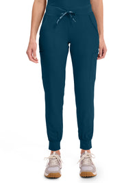 Women's 6-Pocket Jersey-Knit Waistband Jogger Pant - 2711 - Caribbean