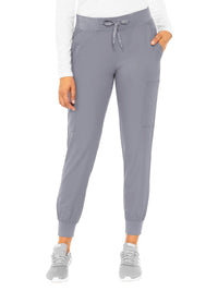 Women's 6-Pocket Jersey-Knit Waistband Jogger Pant - 2711 - Cloud