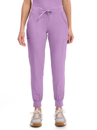 Women's 6-Pocket Jersey-Knit Waistband Jogger Pant - 2711 - Lilac