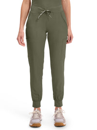 Women's 6-Pocket Jersey-Knit Waistband Jogger Pant - 2711 - Olive