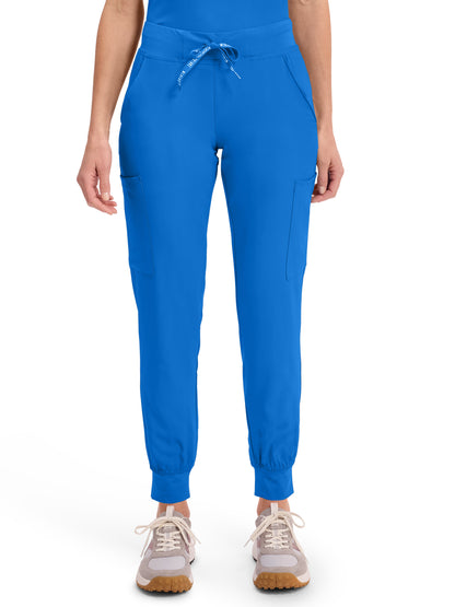 Women's 6-Pocket Jersey-Knit Waistband Jogger Pant - 2711 - Royal