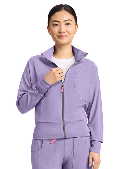 Women's 2-Pocket Warm Up Jacket - 303 - Digital Lavender