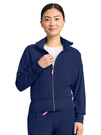 Women's 2-Pocket Warm Up Jacket - 303 - Navy