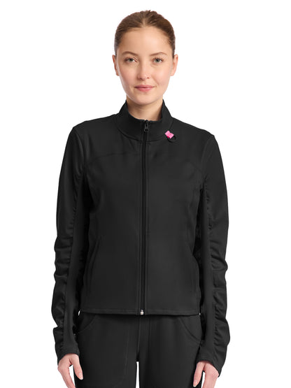 Women's 5-Pocket Warm Up Jacket - 350 - Black