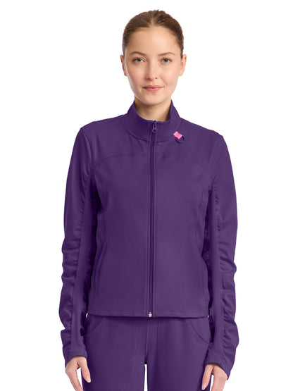 Women's 5-Pocket Warm Up Jacket - 350 - Galactic Purple