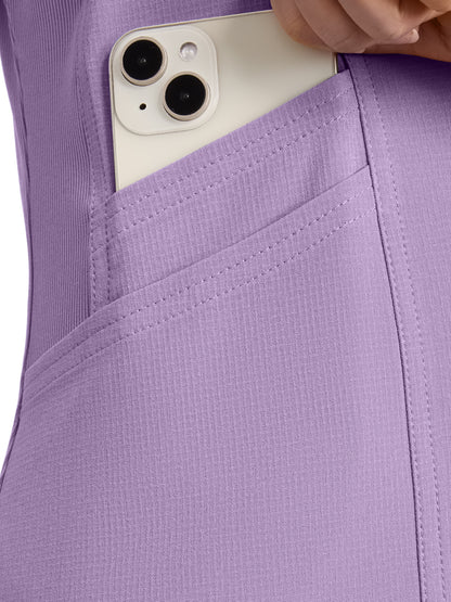 Women's 4-Pocket Zip Front Vest - 500 - Digital Lavender