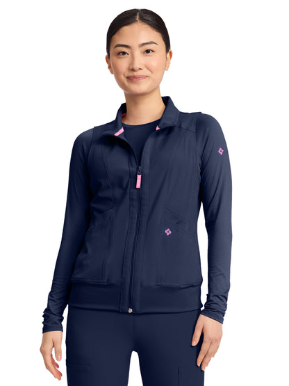 Women's 4-Pocket Zip Front Vest - 500 - Navy