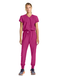Women's 4-Pocket Zip Front Jumpsuit - 510 - Aurora Berryalis