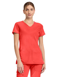 Women's 3-Pocket V-Neck Top - 702 - One In A Melon