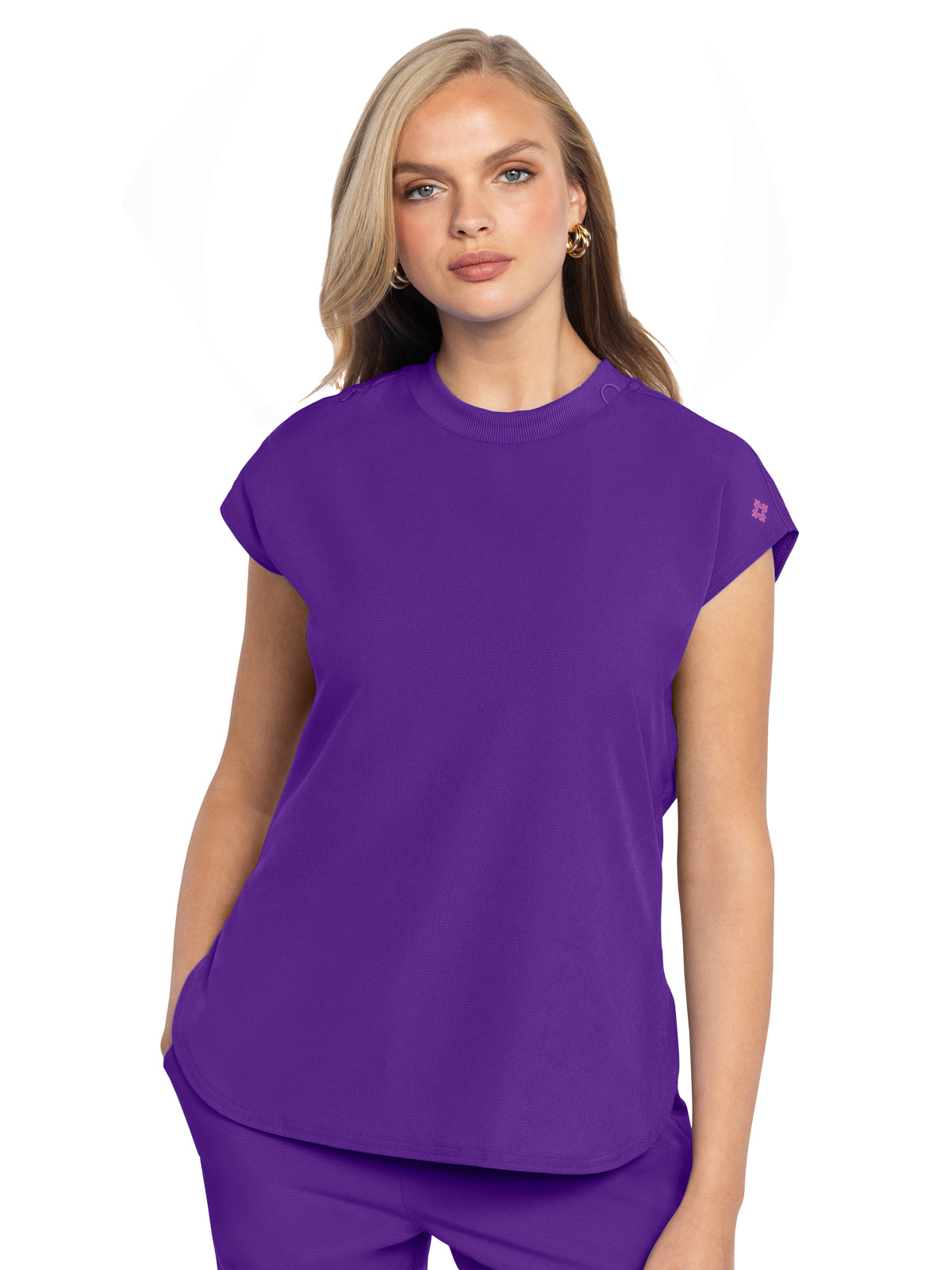 Women's 2-Pocket Tuckable Top - 703 - Purple Surge