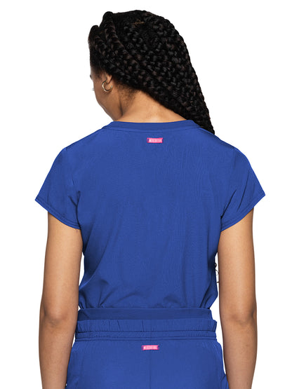 Women's 1-Pocket V-Neck Scrub Top - 705 - Royal