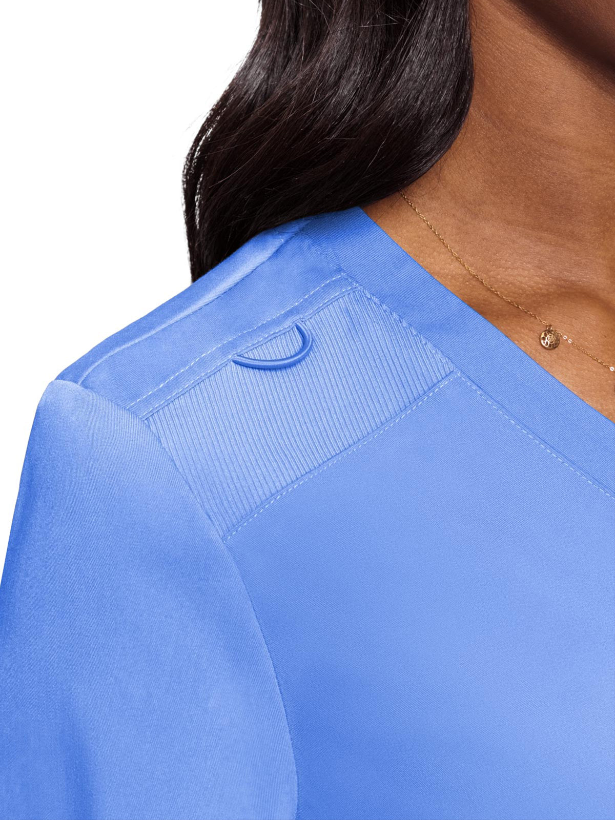 Women's 1-Pocket V-Neck Top - 7448 - Ceil