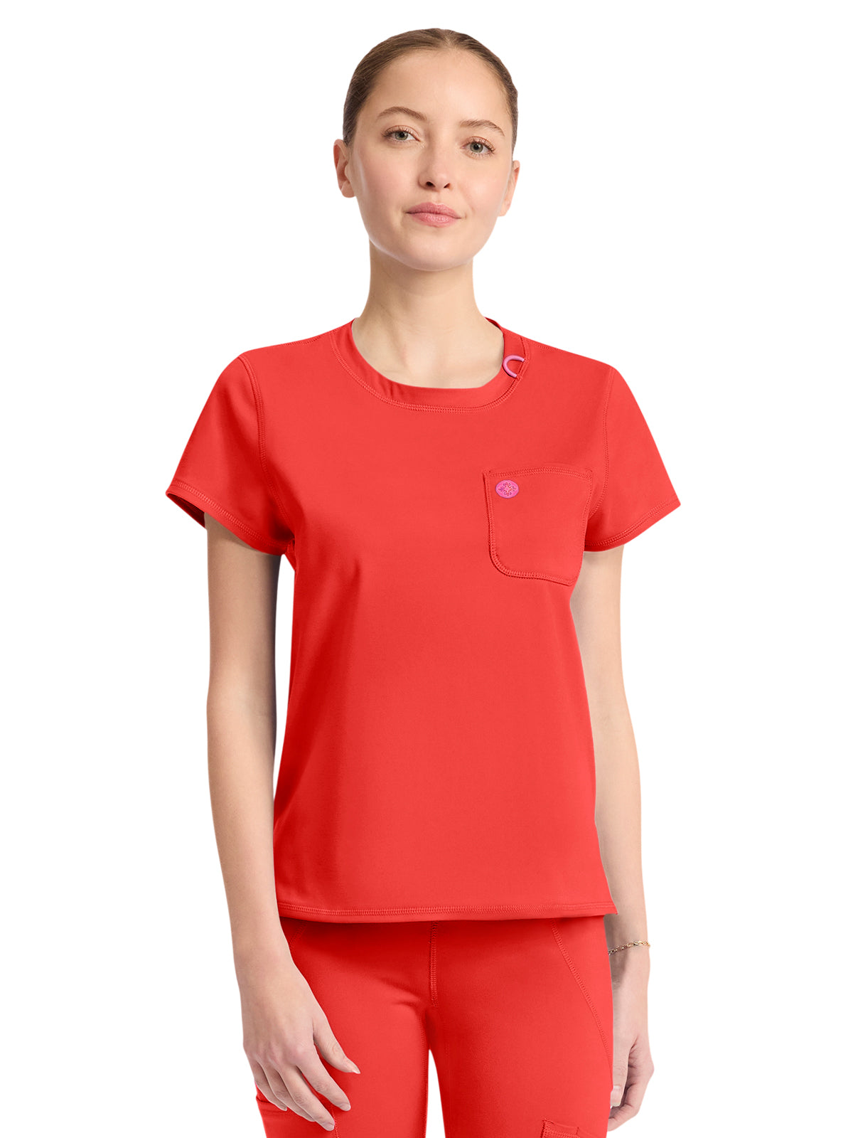 Women's 2-Pocket Crew Neck Tee - 751 - One In A Melon