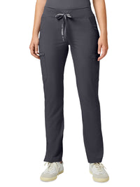 Women's 6-Pocket Jersey-Knit Waistband Pant - 7725 - Pewter