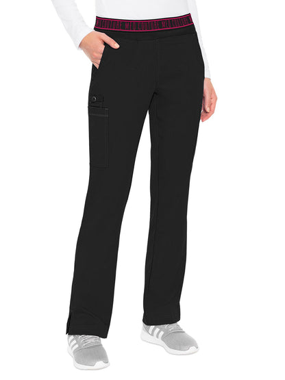 Women's 2 Cargo Pocket Pant - 7739 - Black