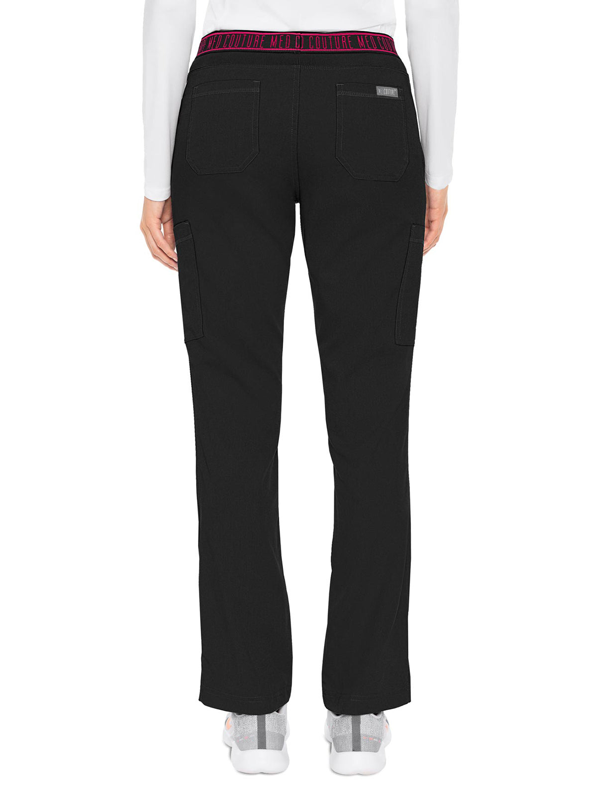 Women's 2 Cargo Pocket Pant - 7739 - Black