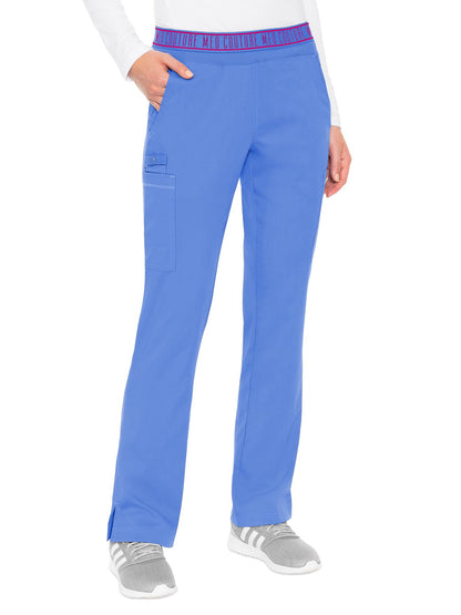 Women's 2 Cargo Pocket Pant - 7739 - Ceil