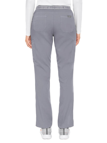 Women's 2 Cargo Pocket Pant - 7739 - Cloud