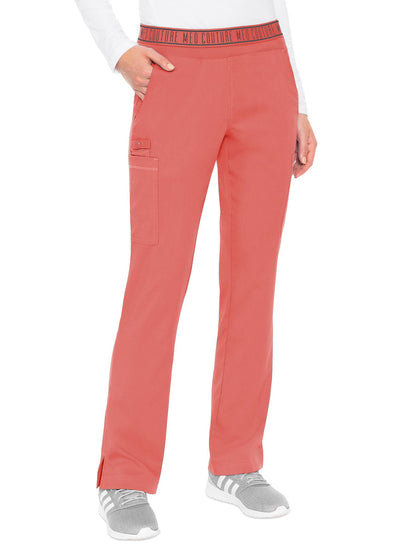 Women's 2 Cargo Pocket Pant - 7739 - Coral