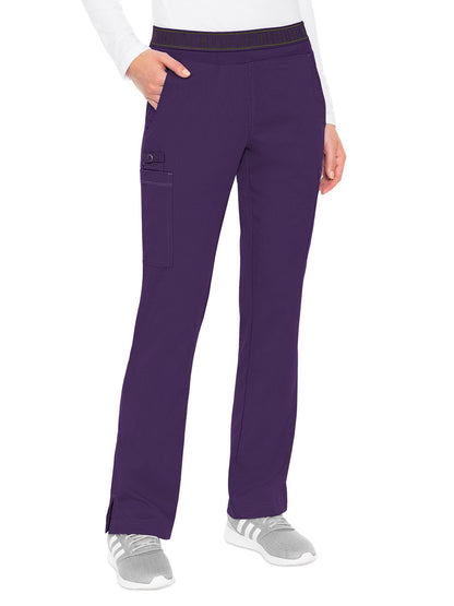 Women's 2 Cargo Pocket Pant - 7739 - Eggplant