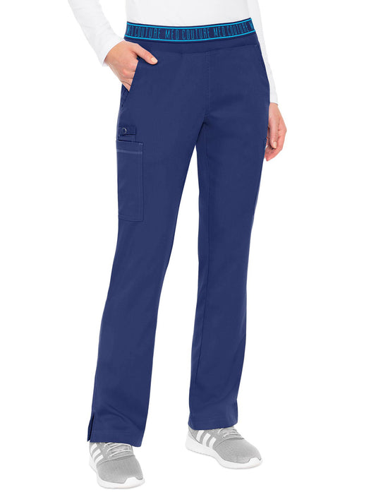 Women's 2 Cargo Pocket Pant - 7739 - Galaxy