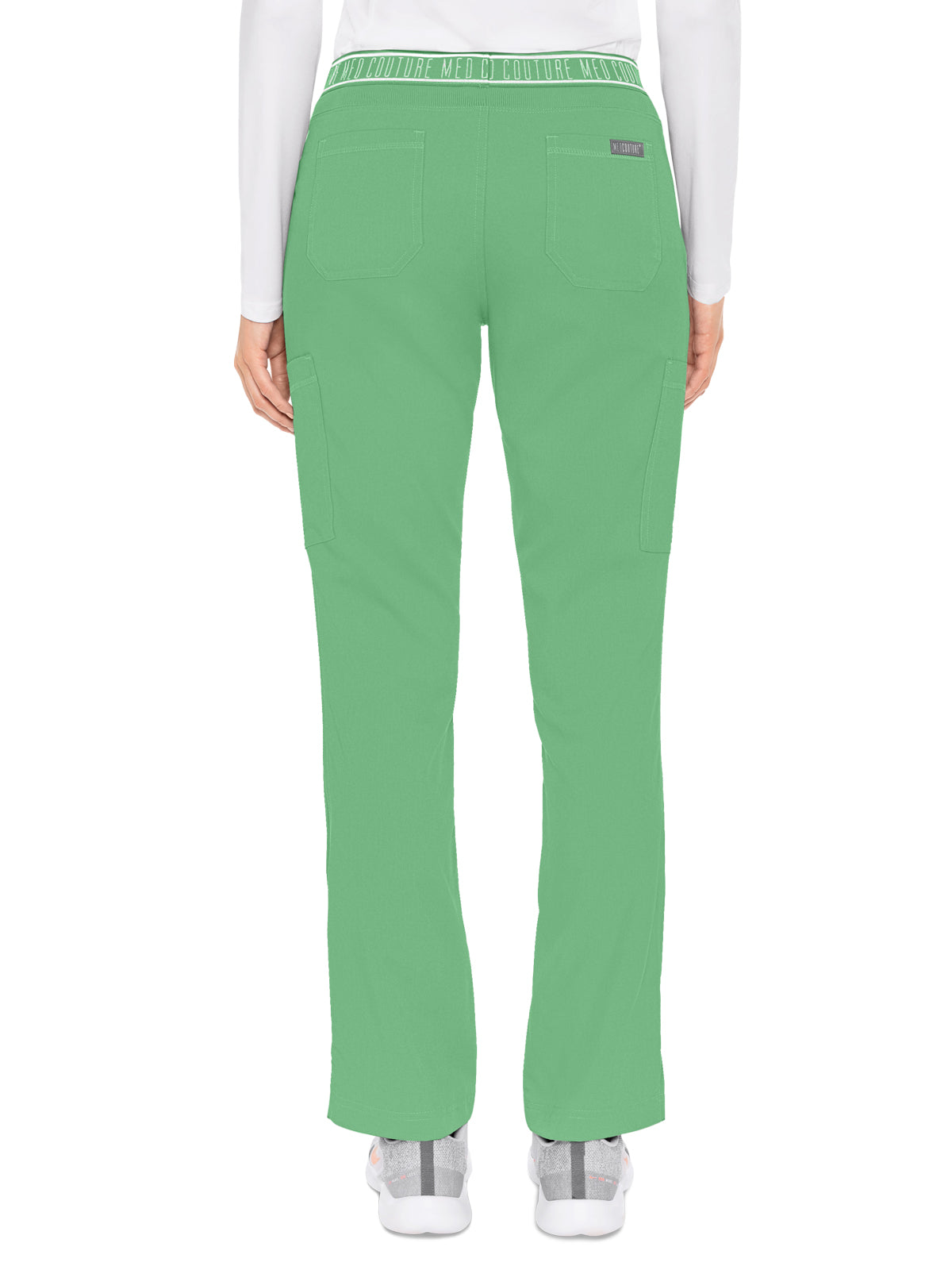 Women's 2 Cargo Pocket Pant - 7739 - Kiwi Lime