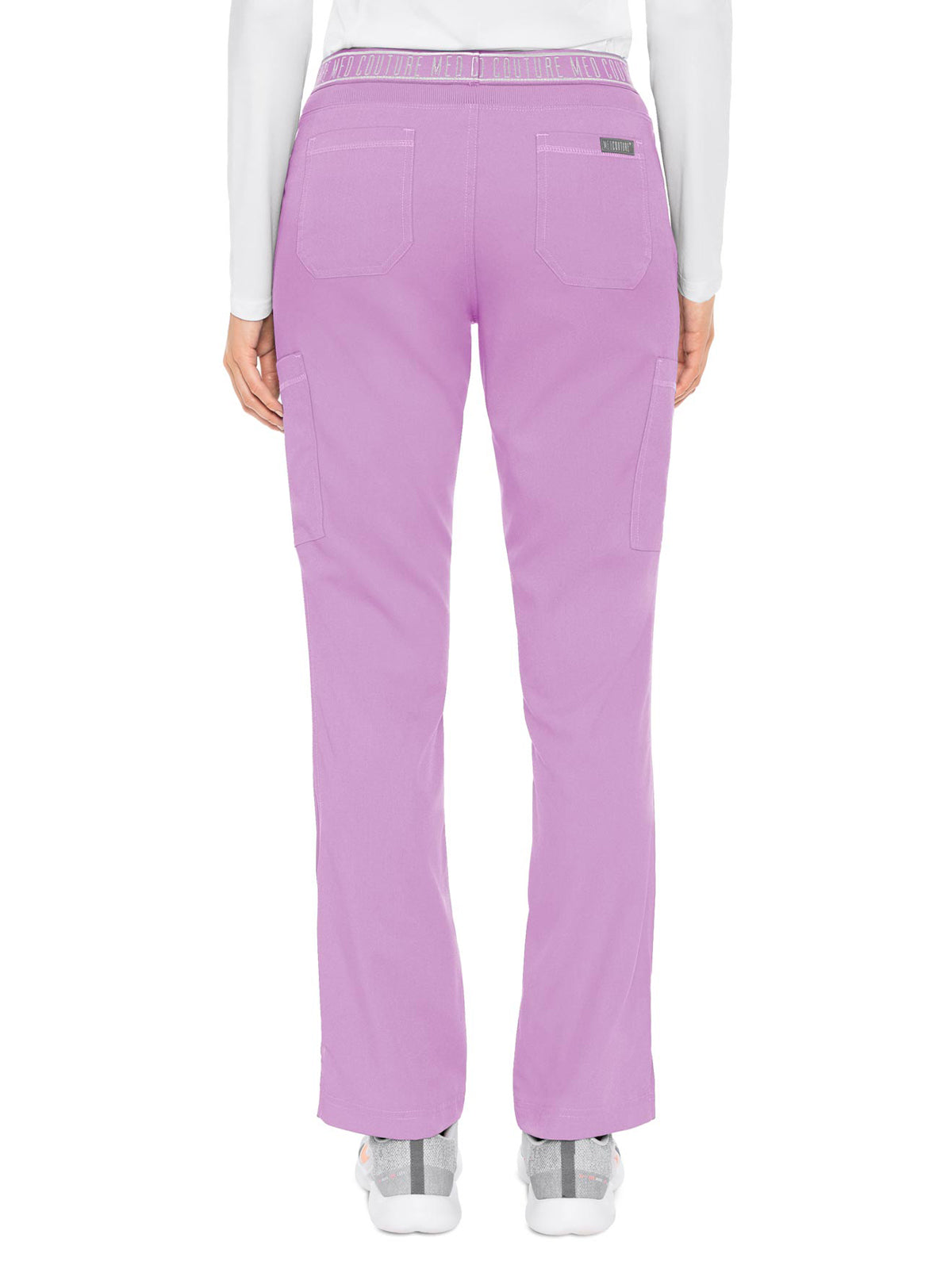 Women's 2 Cargo Pocket Pant - 7739 - Lilac