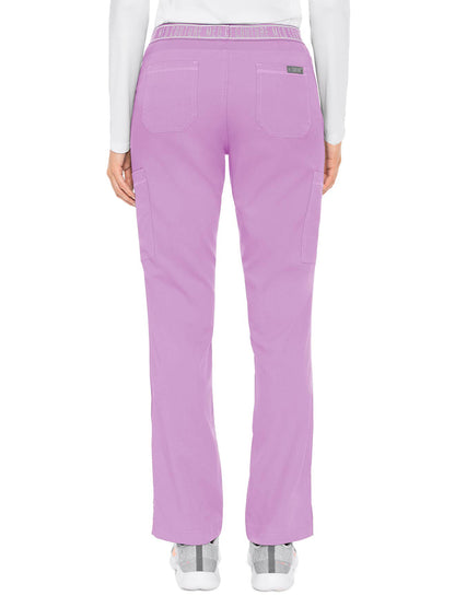 Women's 2 Cargo Pocket Pant - 7739 - Lilac