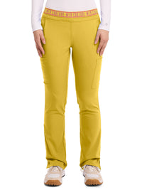 Women's 2 Cargo Pocket Pant - 7739 - Midsummer Gold