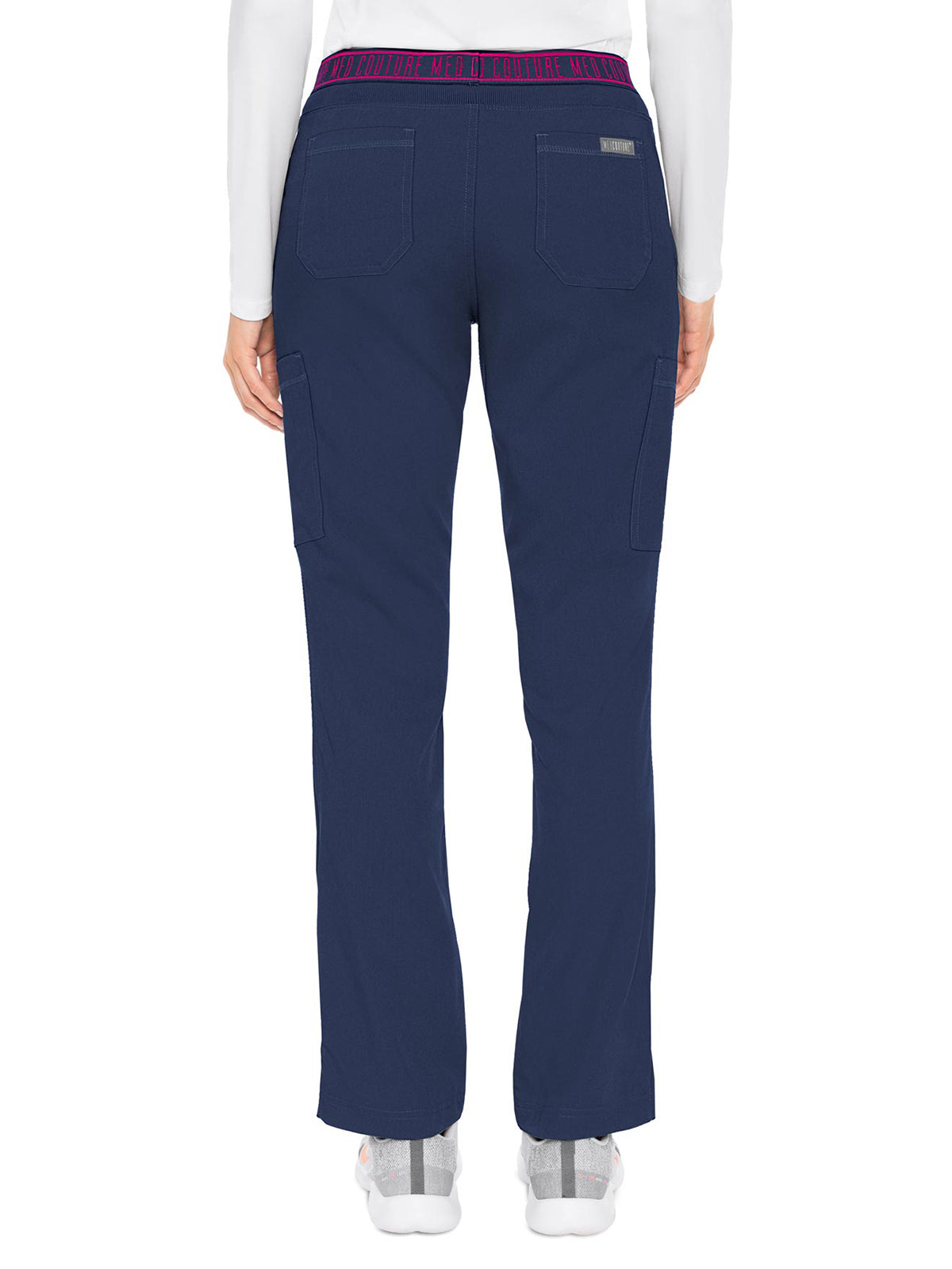 Women's 2 Cargo Pocket Pant - 7739 - Navy