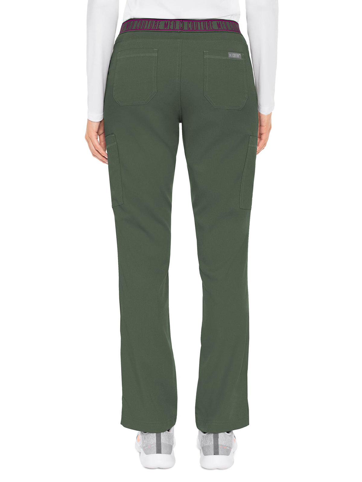 Women's 2 Cargo Pocket Pant - 7739 - Olive