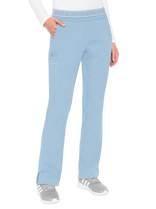 Women's 2 Cargo Pocket Pant - 7739 - Periwinkle