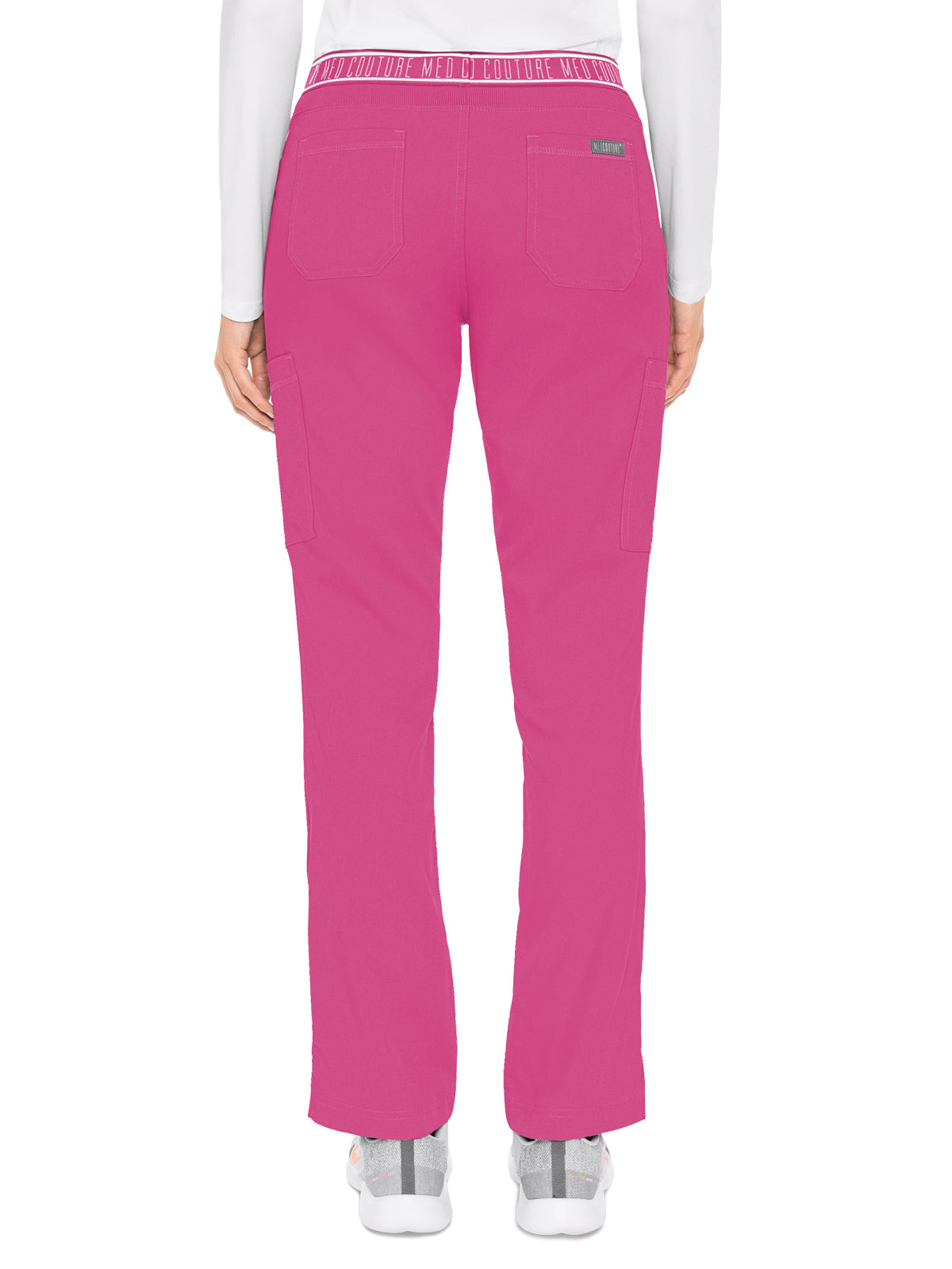 Women's 2 Cargo Pocket Pant - 7739 - Raspberry Tart