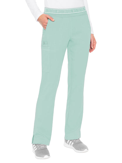 Women's 2 Cargo Pocket Pant - 7739 - Sea Mist