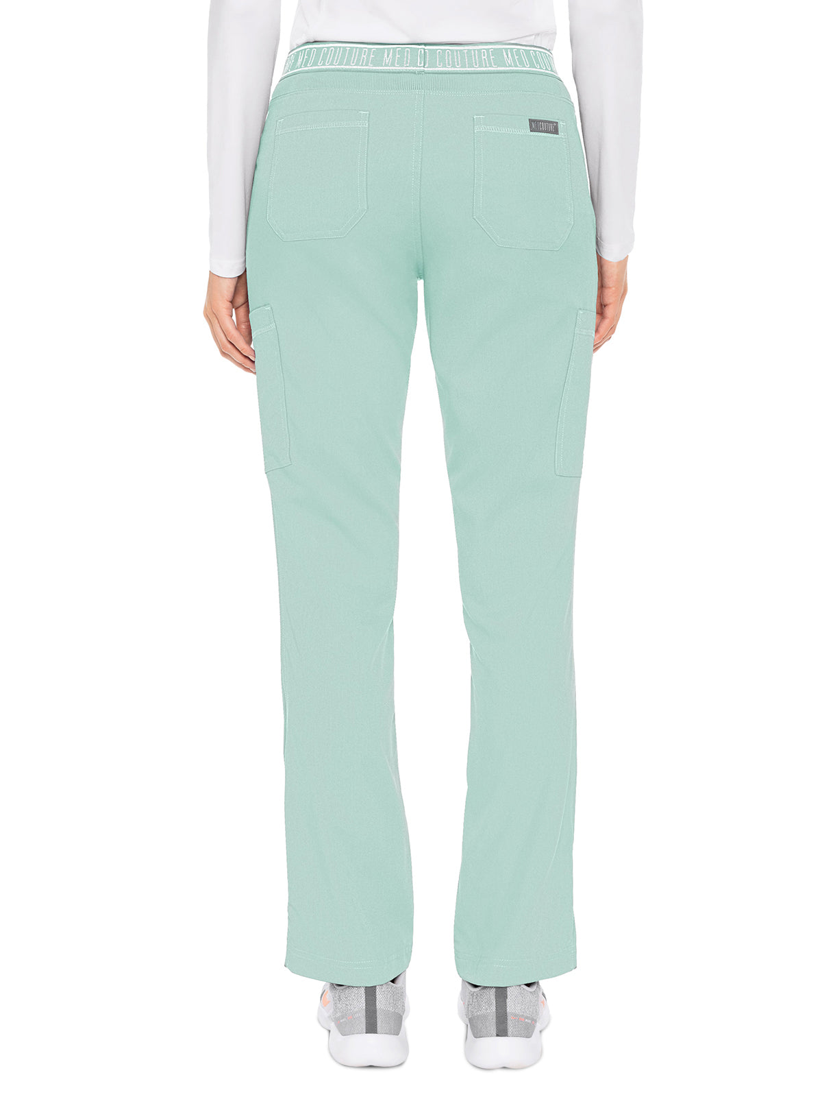 Women's 2 Cargo Pocket Pant - 7739 - Sea Mist