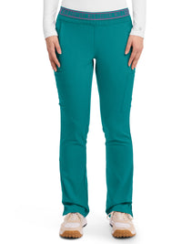 Women's 2 Cargo Pocket Pant - 7739 - Teal