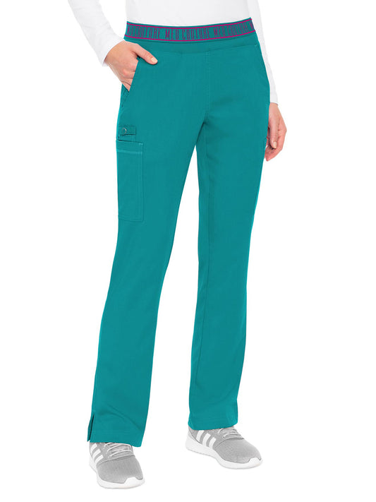 Women's 2 Cargo Pocket Pant - 7739 - Teal