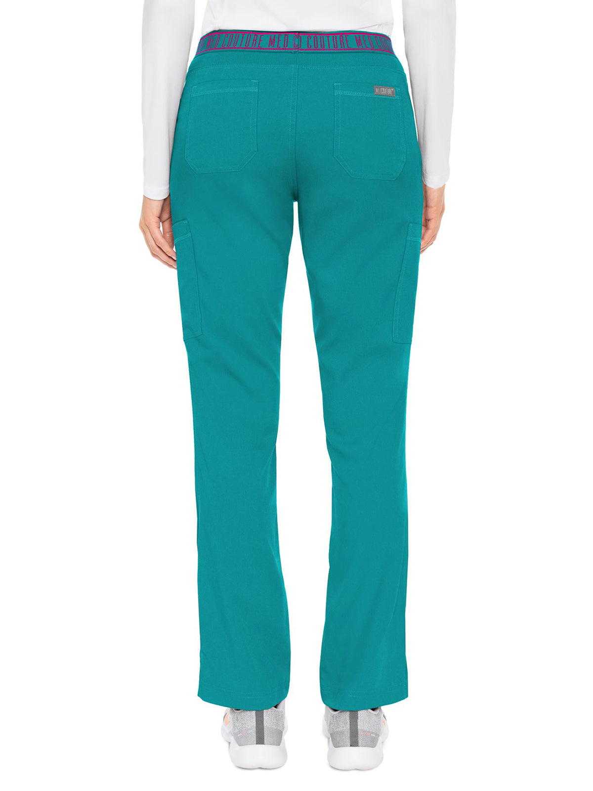 Women's 2 Cargo Pocket Pant - 7739 - Teal