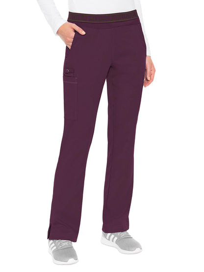 Women's 2 Cargo Pocket Pant - 7739 - Wine