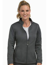 Women's 4-Pocket Performance Fleece Jacket - 8684 - Pewter