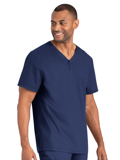 Men's Zero-Pocket Tuckable Polo - 5503 - Navy