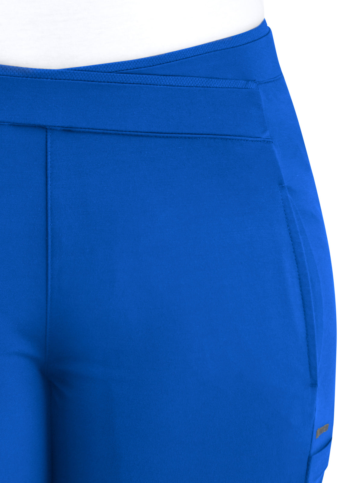 Women's Four-Pocket Wrapped Waist Tapered Pant - 60301 - Royal Blue