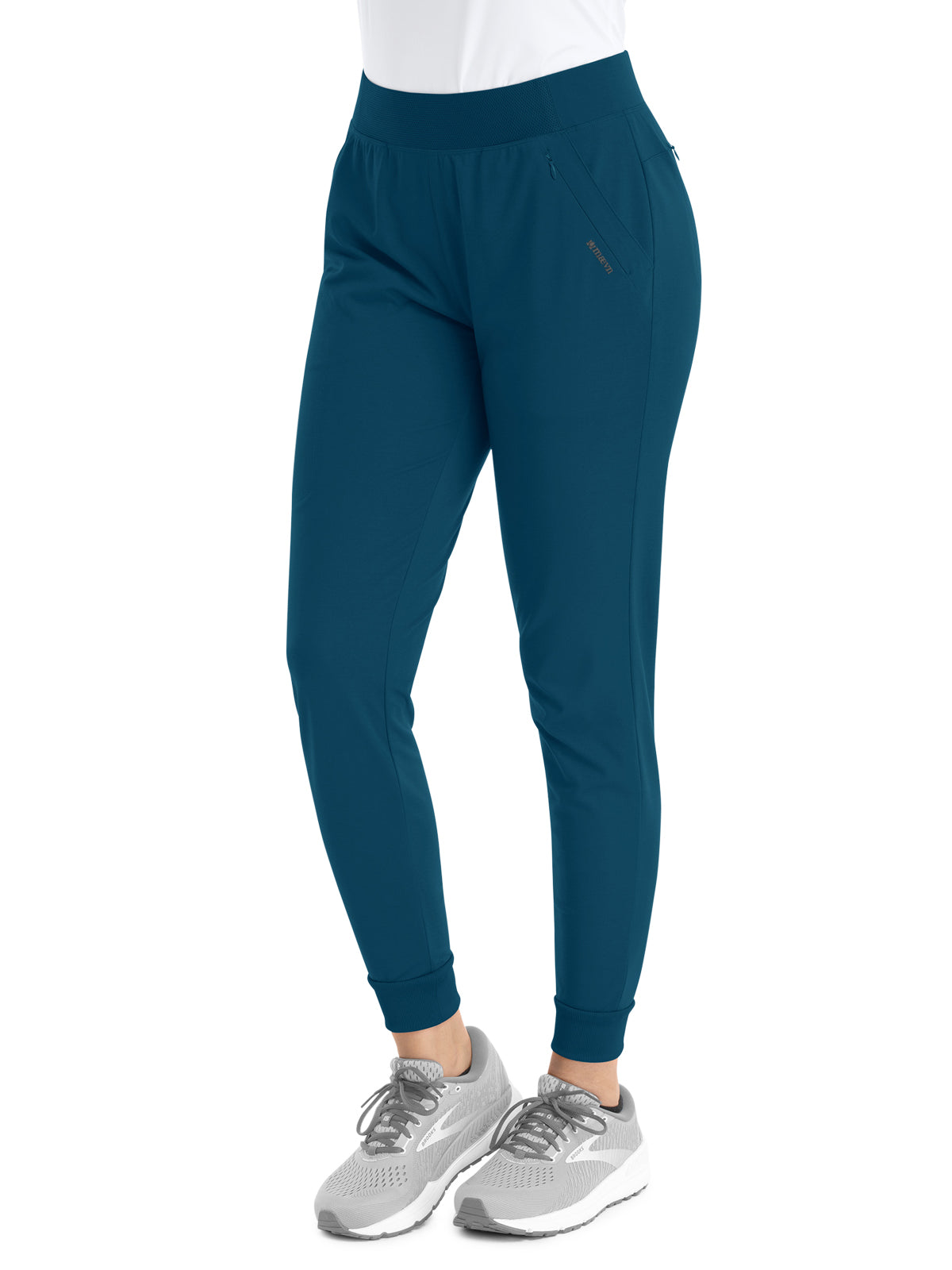 Women's Six-Pocket Tapered Jogger Pant - 60302 - Caribbean Blue