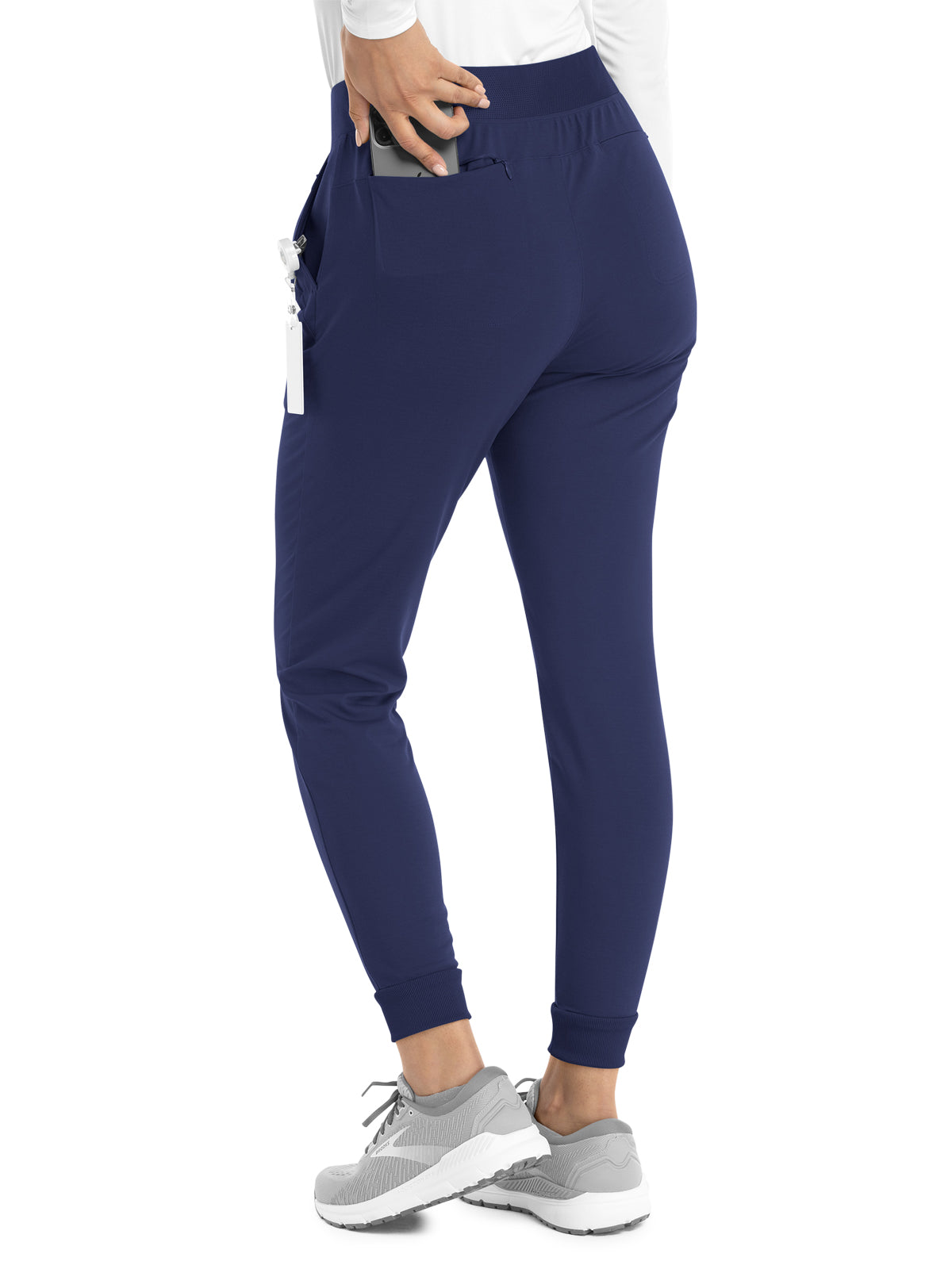 Women's Six-Pocket Tapered Jogger Pant - 60302 - Navy