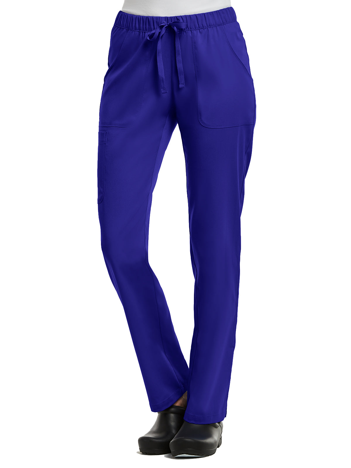 Women's Five-Pocket Full Elastic Pant - 6501 - Galaxy Blue