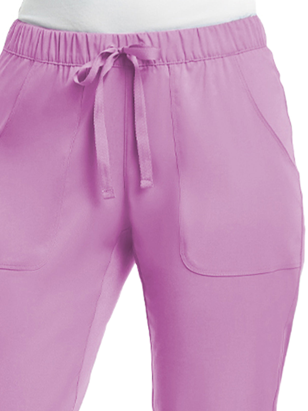 Women's Five-Pocket Full Elastic Pant - 6501 - Orchid Bouquet