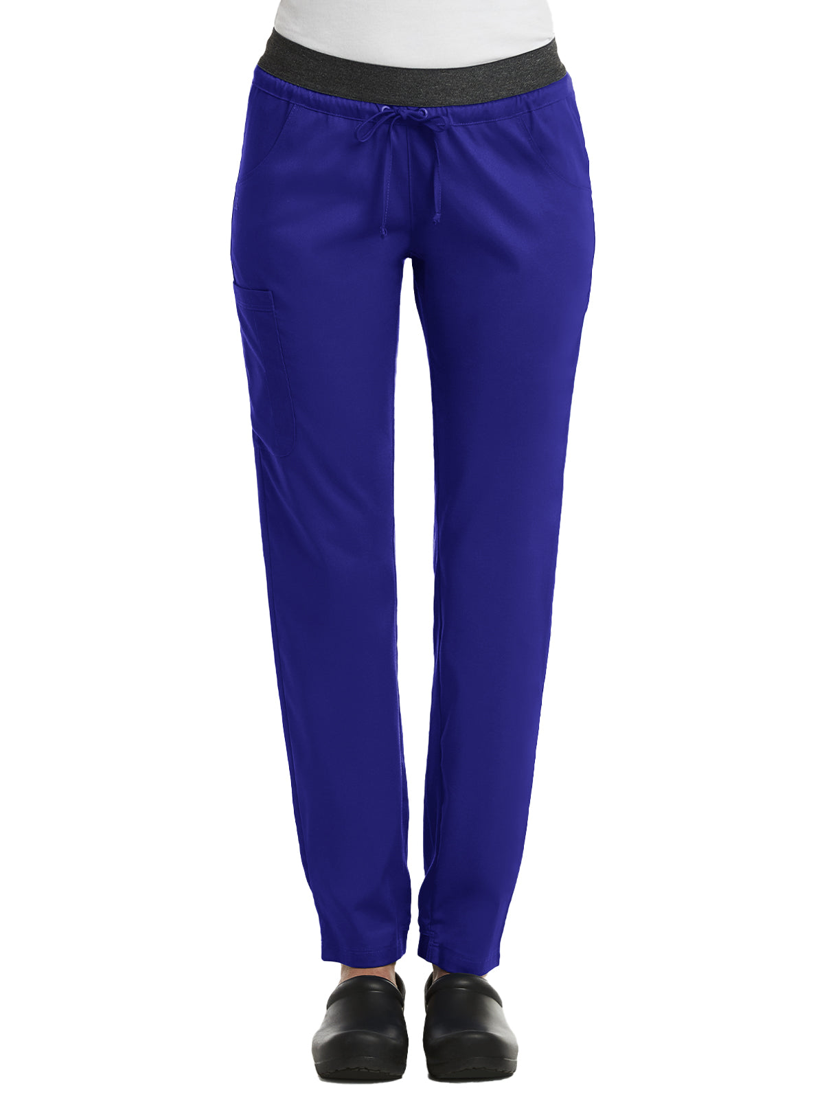 Women's Five-Pocket Contrast E-Band Pant - 6701 - Galaxy Blue